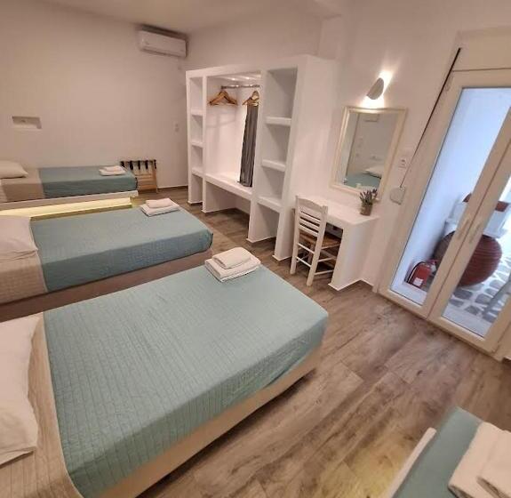 Четырехместный Номер Стандарт, Alexandra Mykonos Port