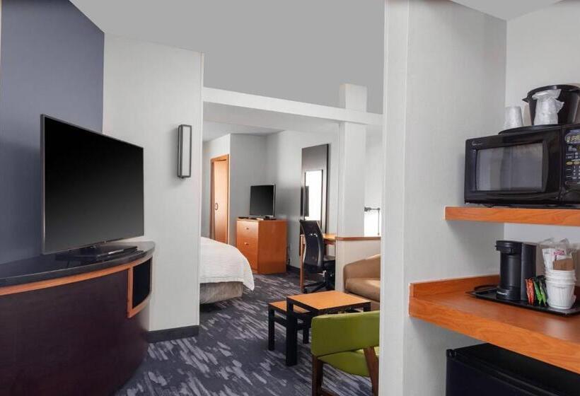 Студио Стандарт Кровать Кинг, Fairfield Inn & Suites By Marriott Wichita Downtown