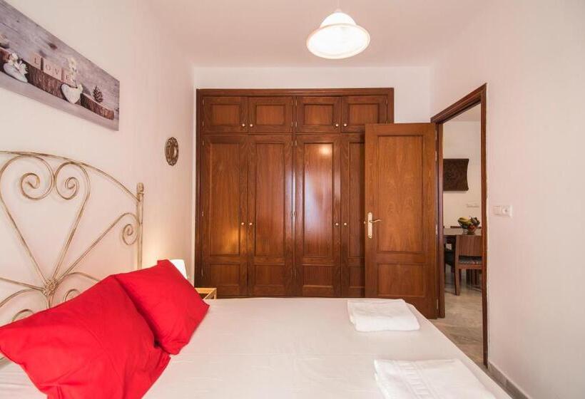 آپارتمان 1 خوابه با چشم‌انداز استخر, Apartamentos Granata