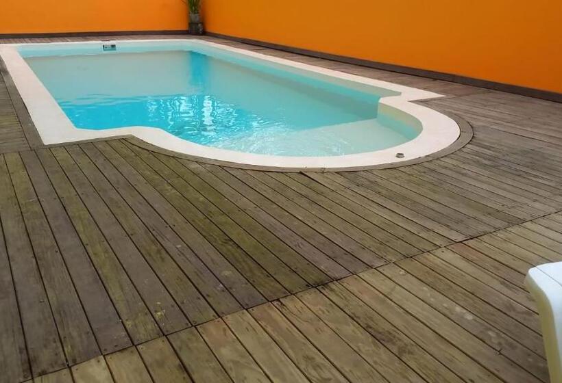 패밀리 룸, Pousada Vô Lica Com Piscina