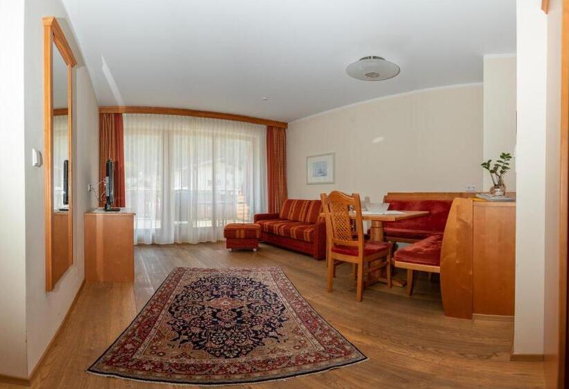 Апартаменты 1 Спальня с Балконом, Garni Elisabeth