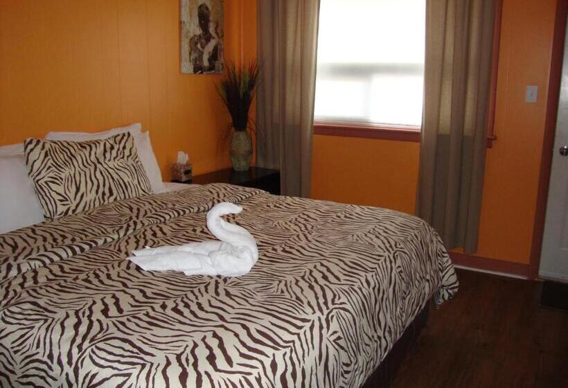 キングサイズベッドのスタンダードルーム, The Rex Motel At Niagara Falls