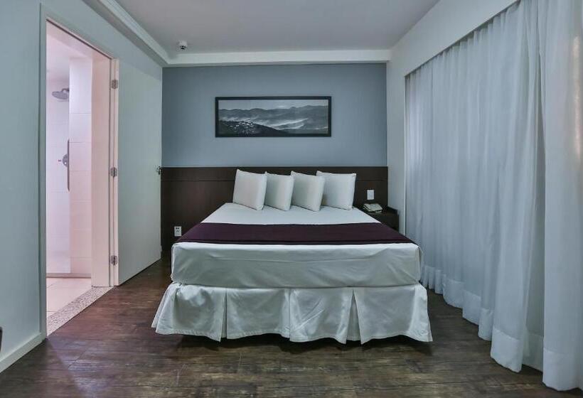 장애인을 위한 스탠다드 룸, San Diego Suites Pampulha Hotel   Oficial