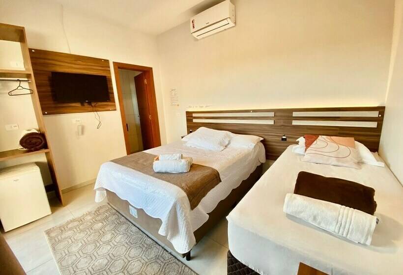 اتاق استاندارد سه نفره, Pousada Villa Vantino