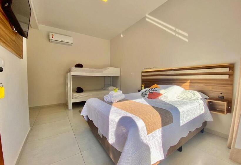 اتاق استاندارد چهار تخته, Pousada Villa Vantino