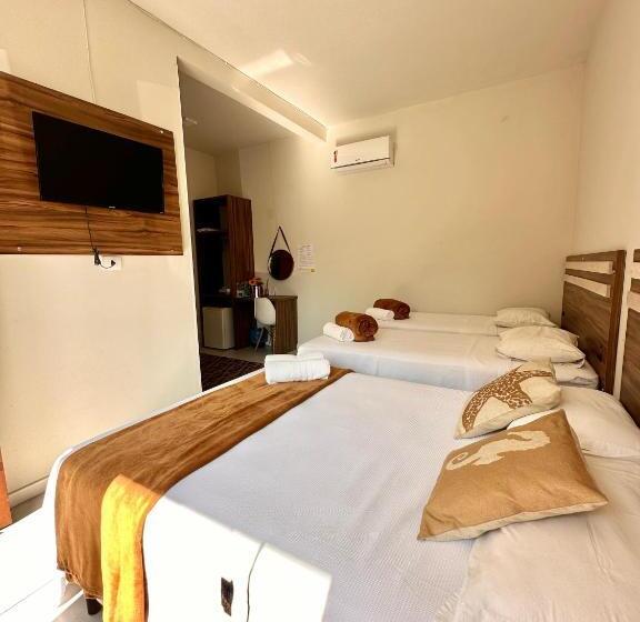 اتاق استاندارد چهار تخته, Pousada Villa Vantino
