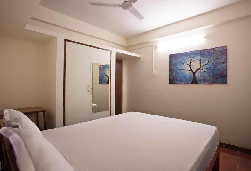 带1个卧室的公寓, Whiteboard Homes Siolim