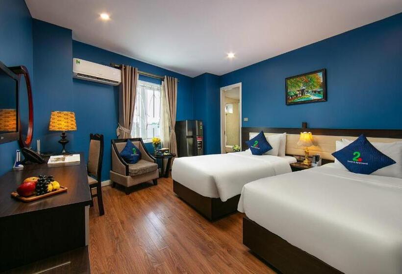 اتاق لوکس با چشم‌انداز شهر, Hanoi 20 Hotel & Apartment