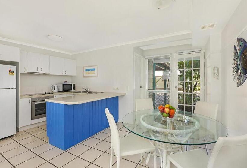 침실 2개 아파트, Coral Beach Noosa Resort