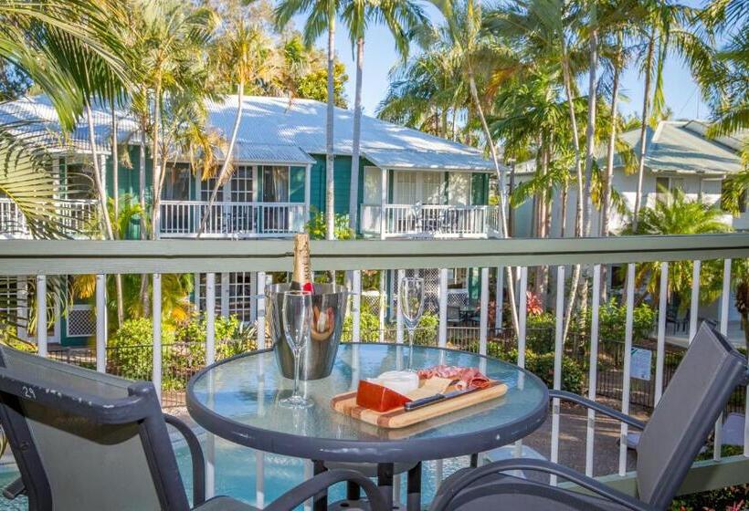 침실 2개 아파트, Coral Beach Noosa Resort
