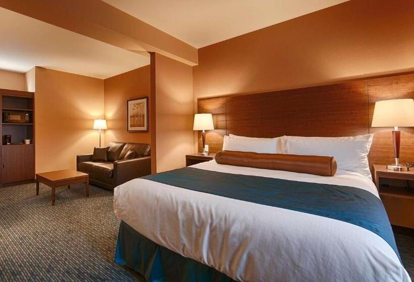 キングサイズベッドのスイートルーム, Best Western Plus, Bathurst Hotel & Suites