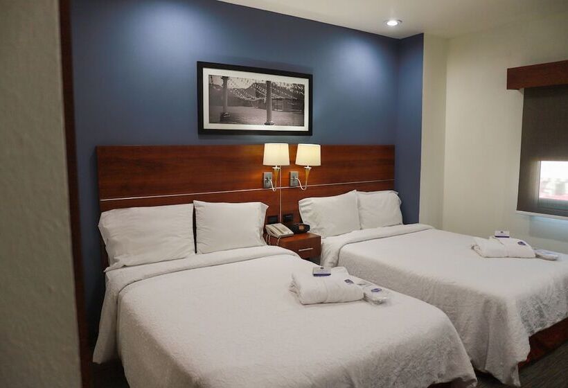 ２ダブルベッドのスタンダードルーム, Hampton Inn By Hilton San Juan Del Rio