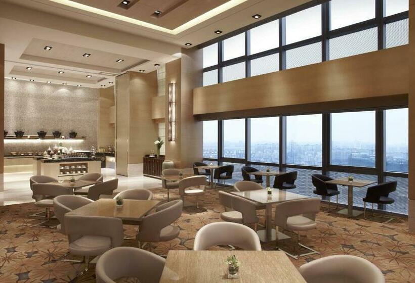 اتاق اجرایی با تخت بزرگ, Shanghai Marriott Hotel Pudong East