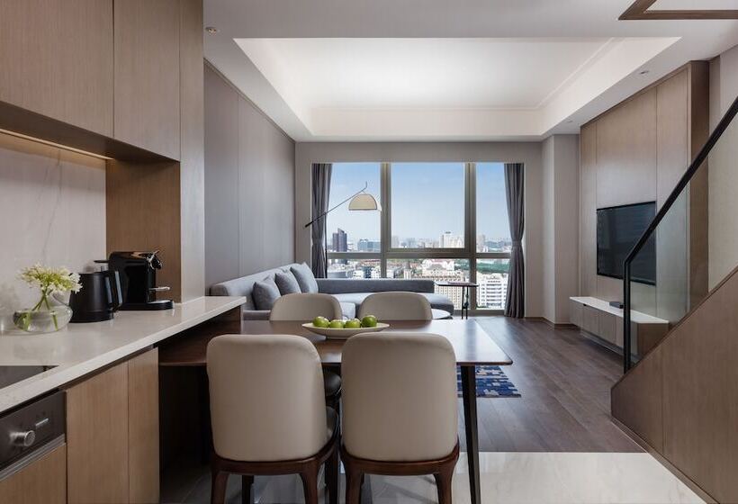 آپارتمان 1 خوابه, Shanghai Marriott Hotel Pudong East