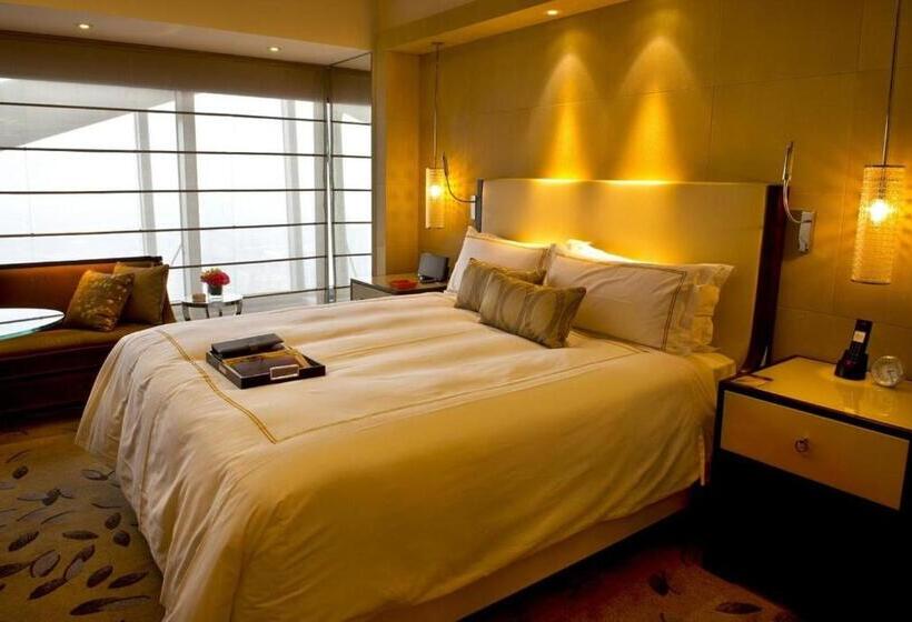 اتاق دلوکس با تخت کینگ و چشم‌انداز شهر, Fairmont  Nanjing