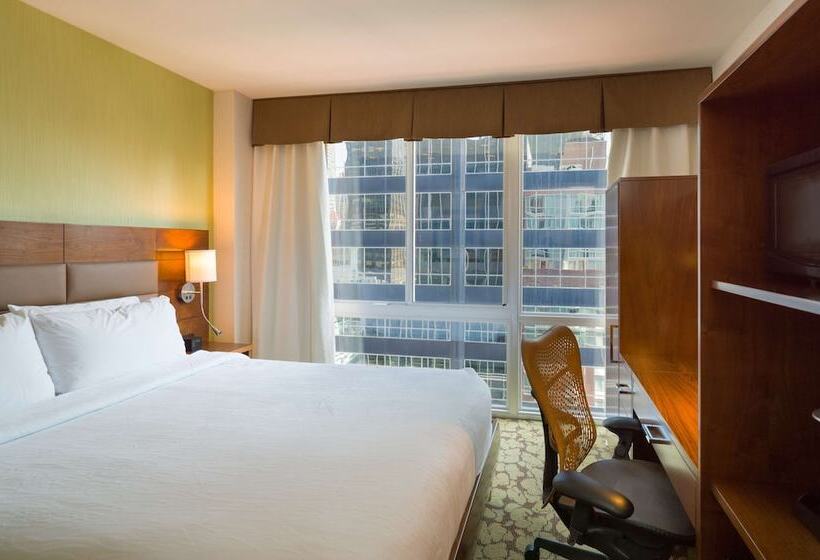 Номер Стандарт Двуспальная Кровать Вид на Город, Hilton Garden Inn New York/manhattanmidtown East