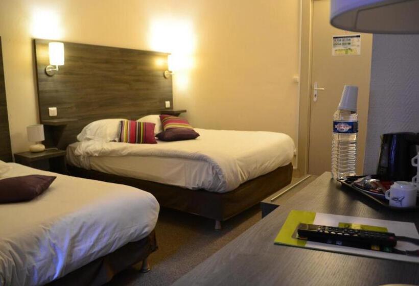 Номер Стандарт Трехместный, Logis Hôtel Le Carnot