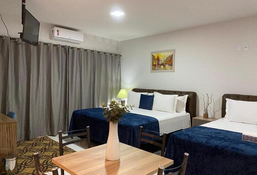 Люкс Deluxe Кровать Кинг, B & A Suites Inn Hotel   Quarto Luxo Safira