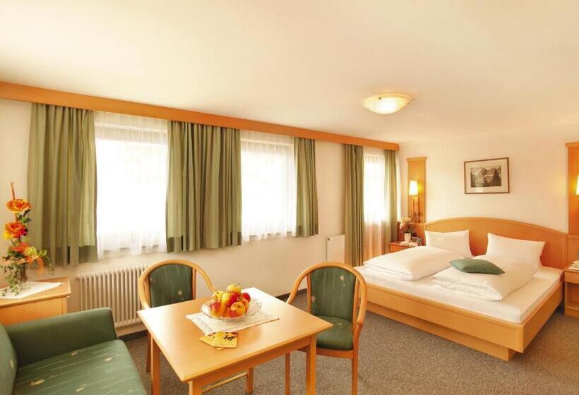 Апартаменты 1 Спальня с Балконом, Appartement Hotel Garni Matthäuserhof