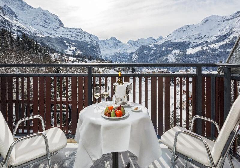 اتاق استاندارد با چشم‌انداز کوهستان, Beausite Park Hotel & Spa