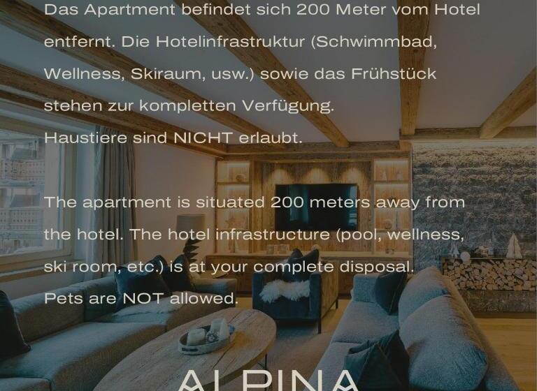 Апартаменты 1 Спальня, Seven Alpina Boutique