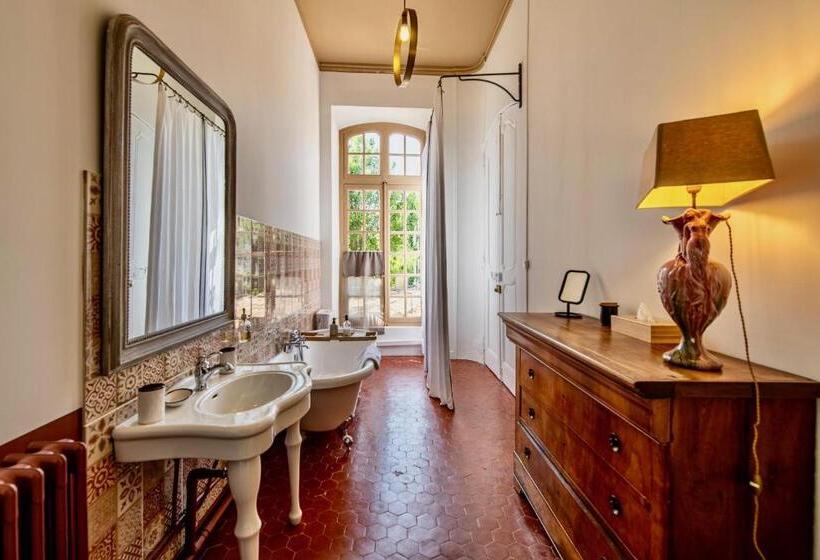キングサイズベッドのスイートルーム, La Chapelle Sur La Sorgue