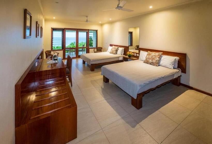 디럭스 룸 바다 전망, Volivoli Beach Resort