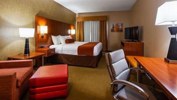 Стандартный Номер Кровать Кинг, Best Western Plus Finger Lakes Inn & Suites