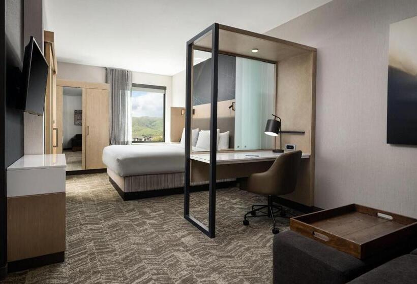 스위트 킹사이즈 침대, Springhill Suites By Marriott Milpitas Silicon Valley