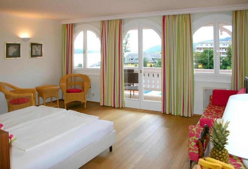 اتاق استاندارد با چشم‌انداز دریاچه, Seehotel Astoria