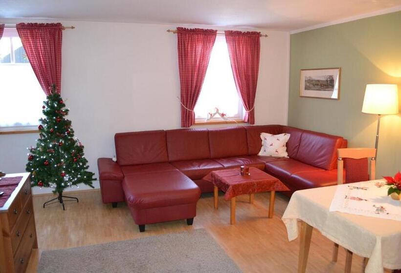 발코니가 있는 2 베드룸 아파트, Appartements Ferienwohnungen Alpenblick