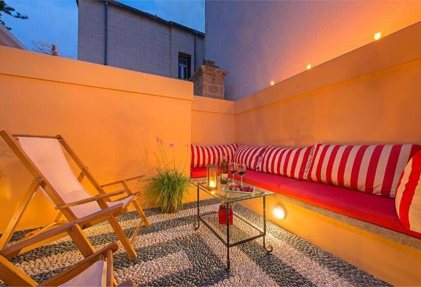 Superior suite with terrace, Rodos Niohori Elite Suites Boutique