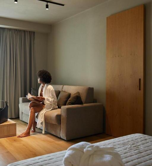 Апартаменты 1 Спальня с Балконом, Mima Aparthotel Boutique & Spa