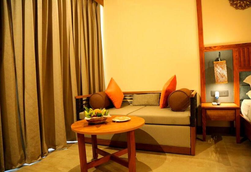 스탠다드 룸 킹사이즈 침대, Voco Jim Corbett, An Ihg