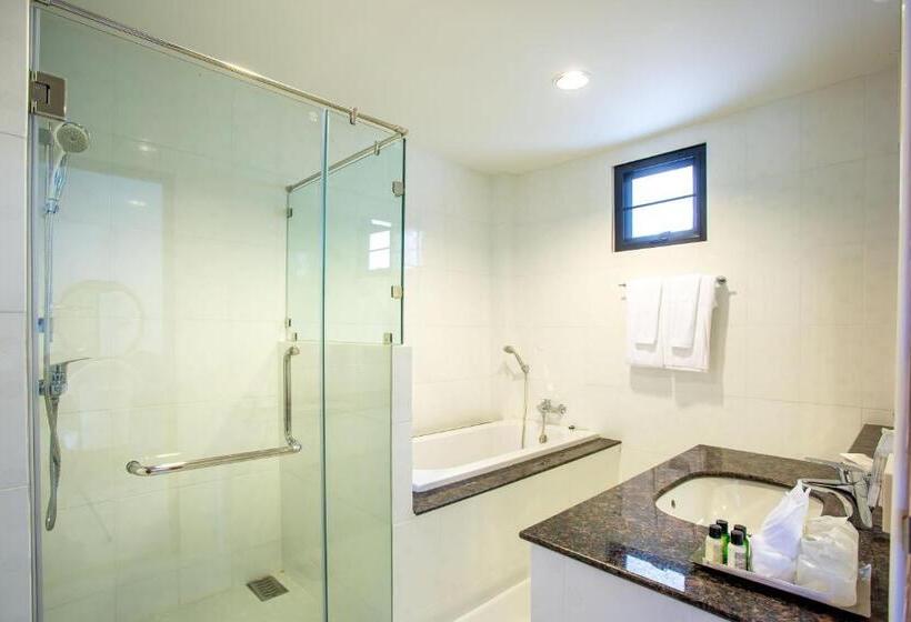 발코니가 있는 스위트, Channgarm Mountain View Resort จันทน์งาม เมาท์เท่นวิว รีสอร์ท