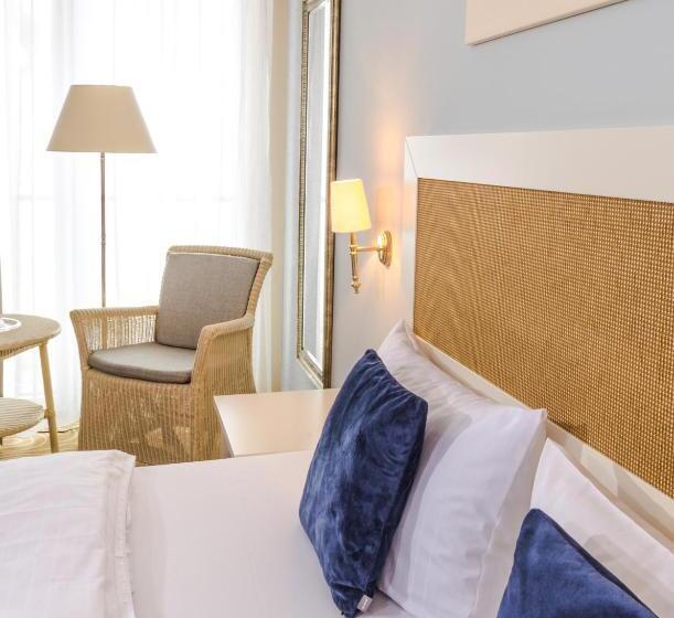 Standardzimmer mit seitlichem Meerblick, Mein Strandhaus   Hotel, Restaurant & Schwimmbad