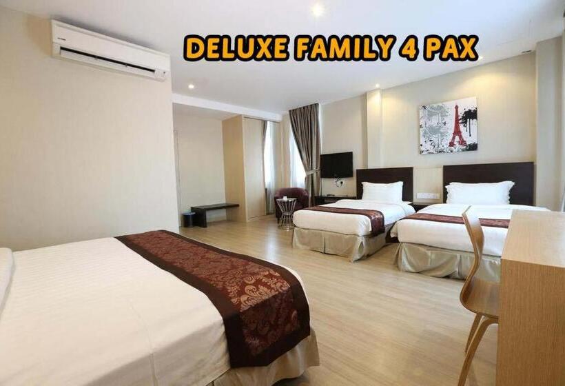 Chambre Familiale Deluxe, Ideals Hotel Melaka