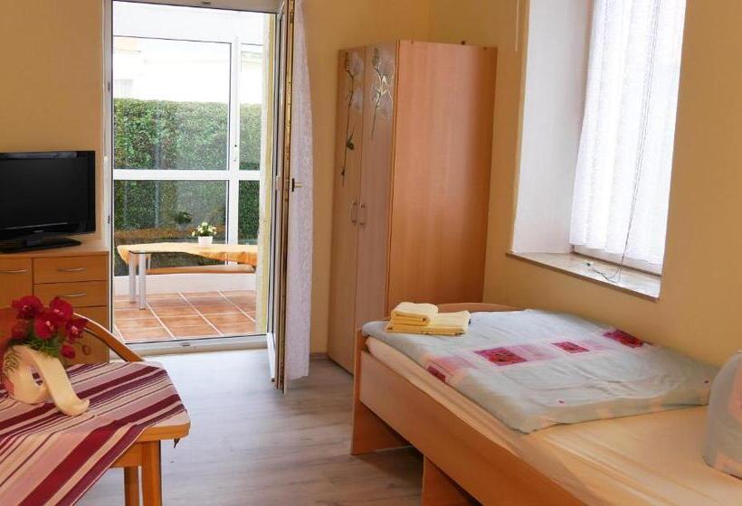 エコノミーシングルルーム, Ferienhaus Zur Alten Schule