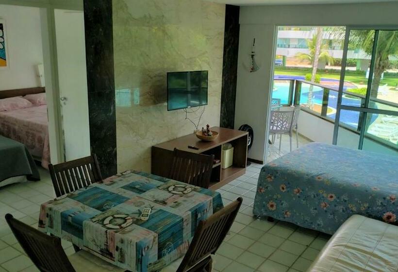 آپارتمان 1 خوابه با چشم‌انداز دریا, Ancorar Resort Vista Mar Flat 6103