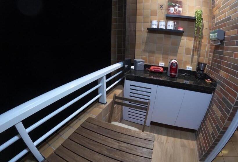 Апартаменты 1 Спальня с Балконом, Gran Lençóis Flat Barreirinhas Apt 509