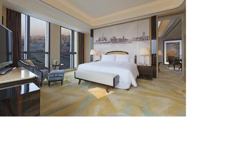 חדר דחוקס עם מיטת קינג, Wanda Vista Tianjin