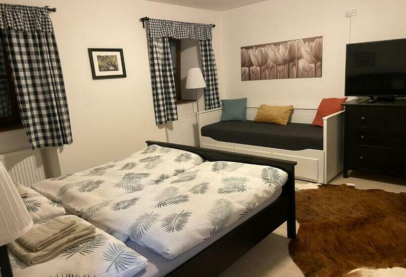 침실 1개 아파트, Apartmány Rožmberk