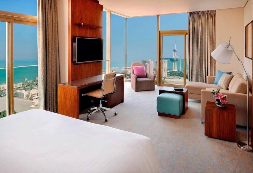 带双人床的标准工作室, Residence Inn By Marriott Kuwait City