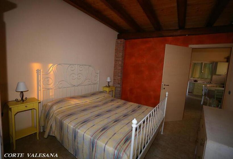 带1个卧室的公寓, Corte Valesana