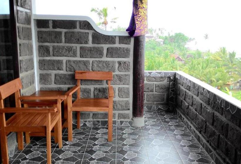 수피리어 트리플룸 바다 전망, Gubug Balian Beach Bungalow