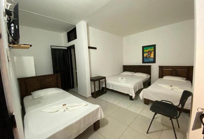 4인용 스탠다드 룸, Aparta Hotel El Cacique Upar