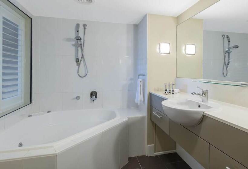 침실 1개 바다 전망 아파트, Oaks Hervey Bay Resort And Spa
