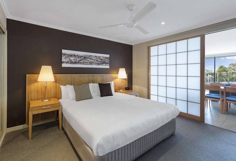 침실 1개 바다 전망 아파트, Oaks Hervey Bay Resort And Spa