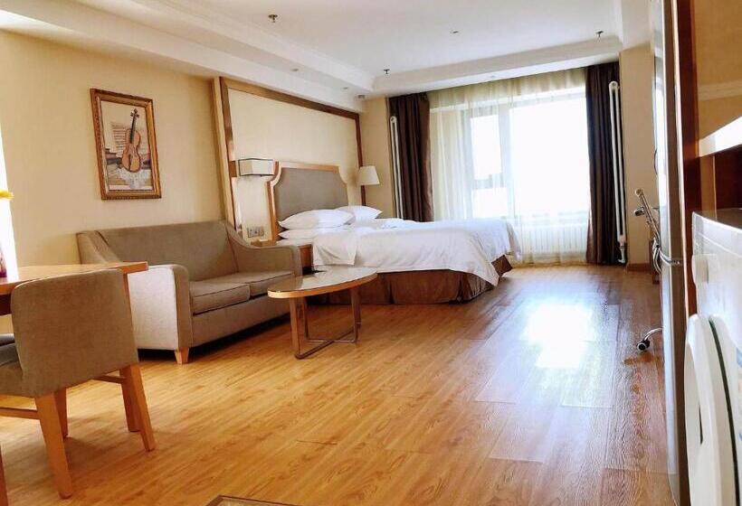 غرفة ديلوكس, Vienna Hotel Harbin West Railway Station Wanda Plaza