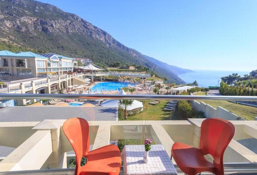 Номер Стандард Боковой Вид на Море с Балконом, Orka Sunlife Resort Hotel And Aquapark